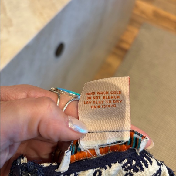 Flying Tomato boho embroidered halter dress size medium - Picture 4 of 4